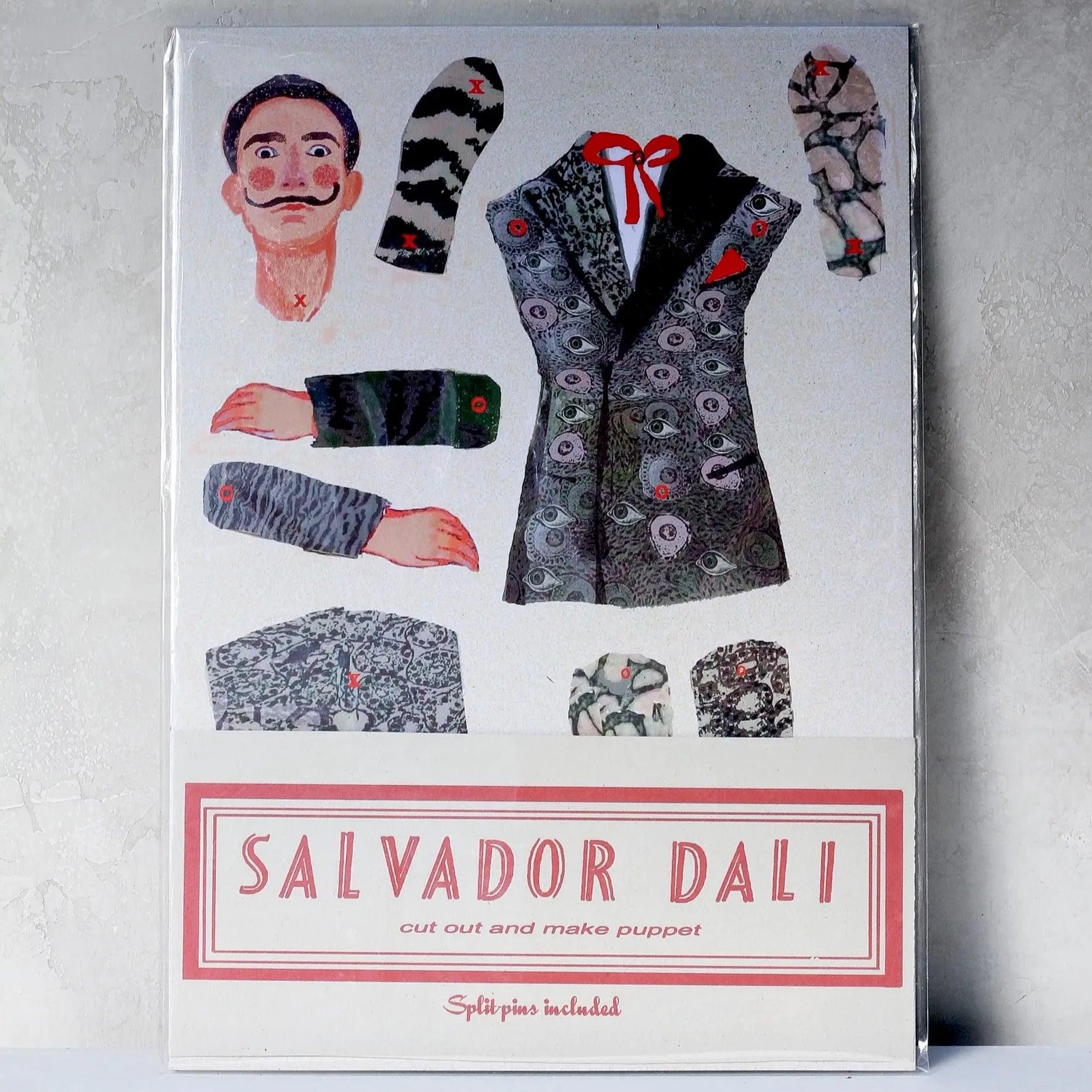 Dali Cut and Make Puppet
