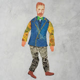 Van Gogh Cut-and-Make Puppet