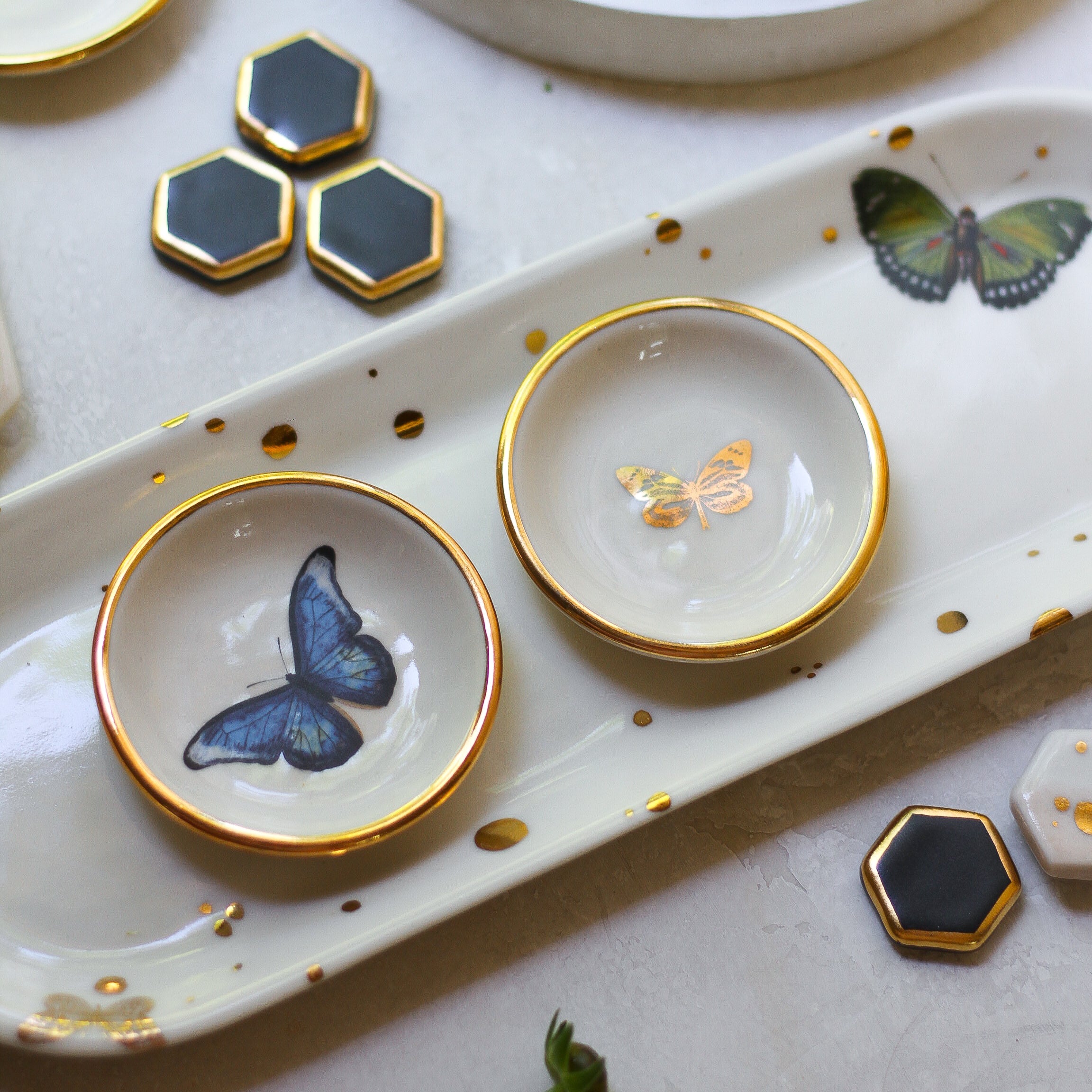 Pollinator Paradise: A Sneak Peek at the New Butterfly Collection - Apricity Ceramics 