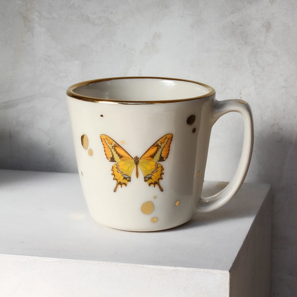 Yellow Butterfly Mug