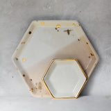 Charcoal Honeycomb Trinket Dish