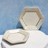 Opal Honeycomb Trinket Dish
