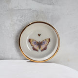 Vanessa Butterfly Heart Trinket Dish