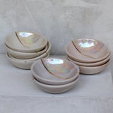 Dipped Iridescent Trinket Bowl