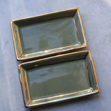 Green Rectangle Trays