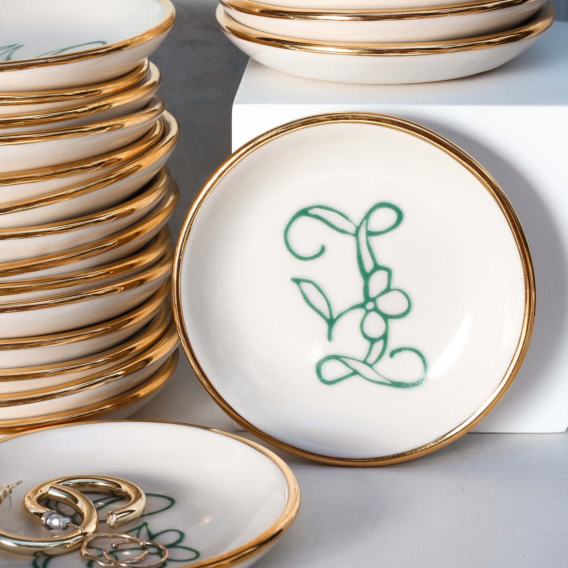 Bloom & Vine Large Trinket Dish