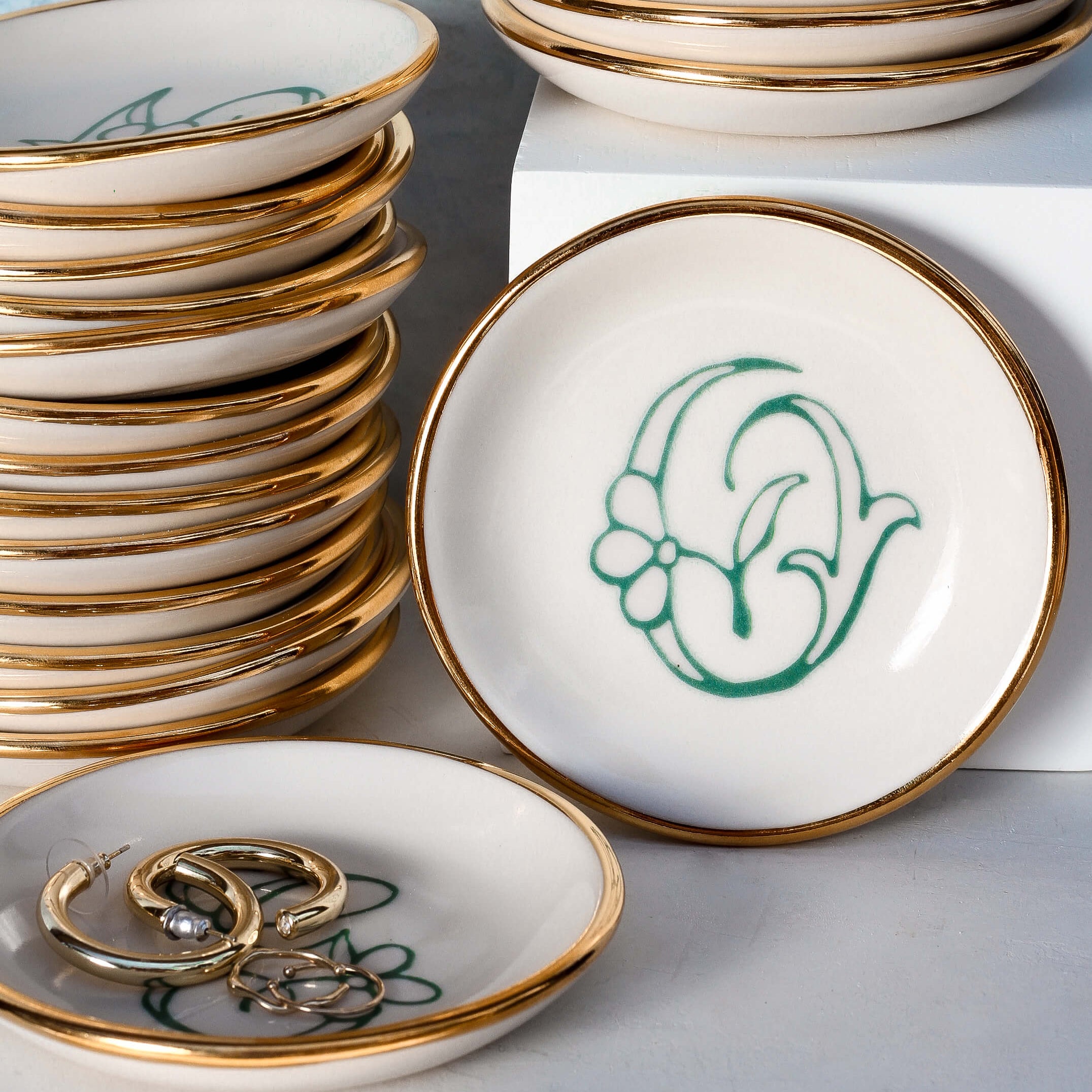 Bloom & Vine Large Trinket Dish