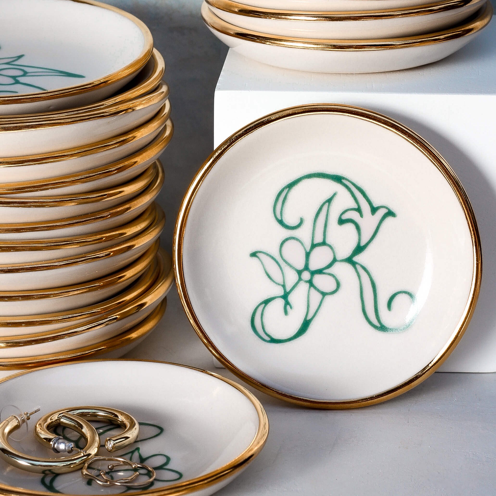 Bloom & Vine Large Trinket Dish