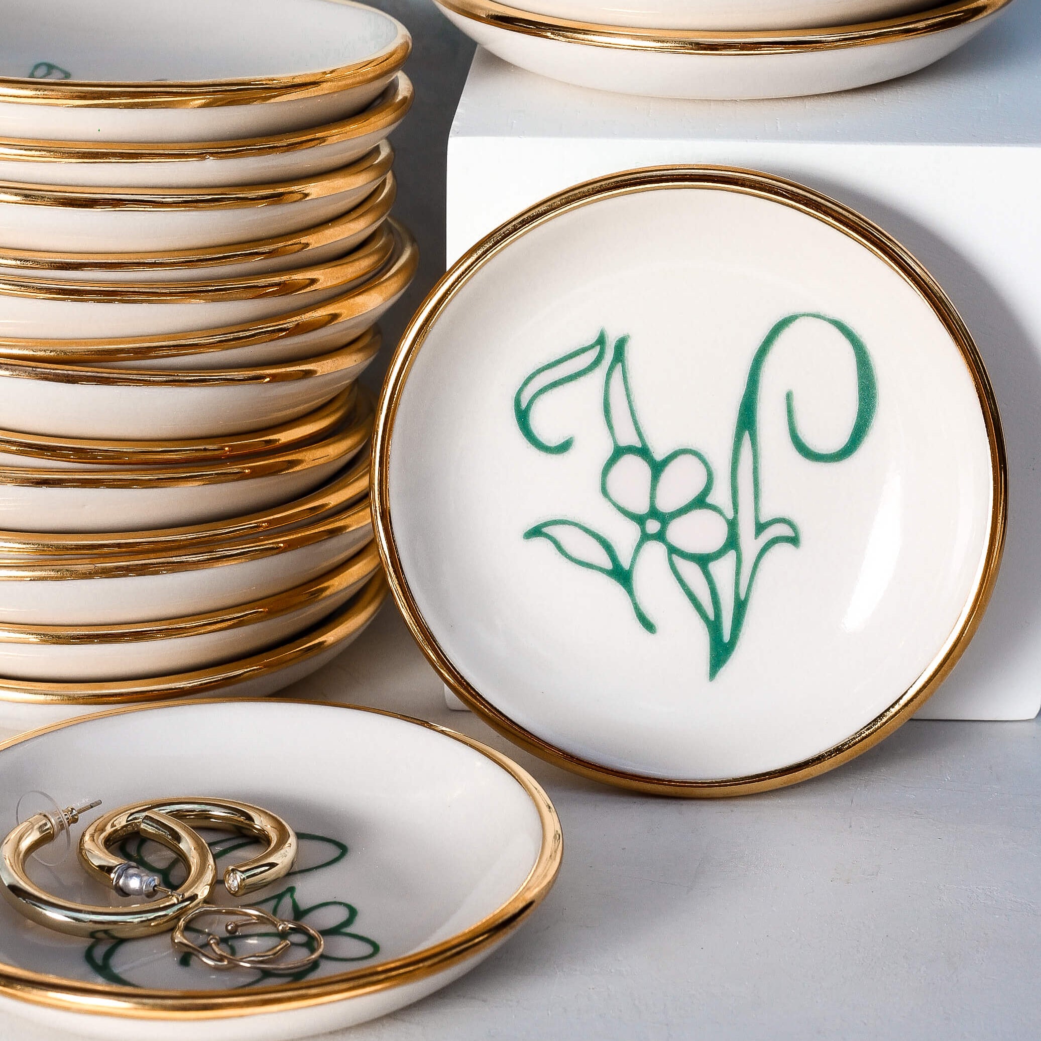 Bloom & Vine Large Trinket Dish