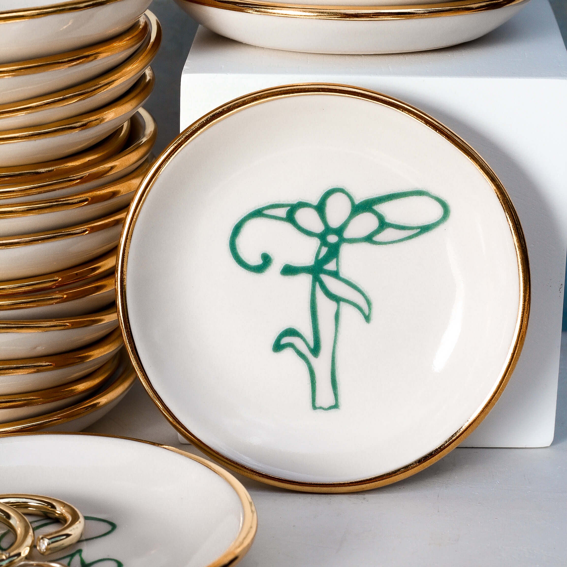 Bloom & Vine Large Trinket Dish