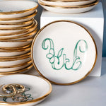 Bloom & Vine Large Trinket Dish - Apricity Ceramics