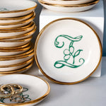 Bloom & Vine Large Trinket Dish - Apricity Ceramics