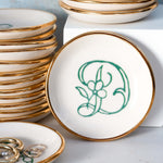 Bloom & Vine Large Trinket Dish - Apricity Ceramics