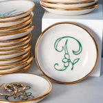 Bloom & Vine Large Trinket Dish - Apricity Ceramics