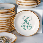 Bloom & Vine Large Trinket Dish - Apricity Ceramics