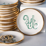 Bloom & Vine Large Trinket Dish - Apricity Ceramics