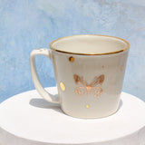 Blue Morpho Butterfly mug - Apricity Ceramics