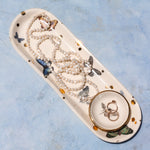 Butterfly Garden Trinket Tray - Apricity Ceramics