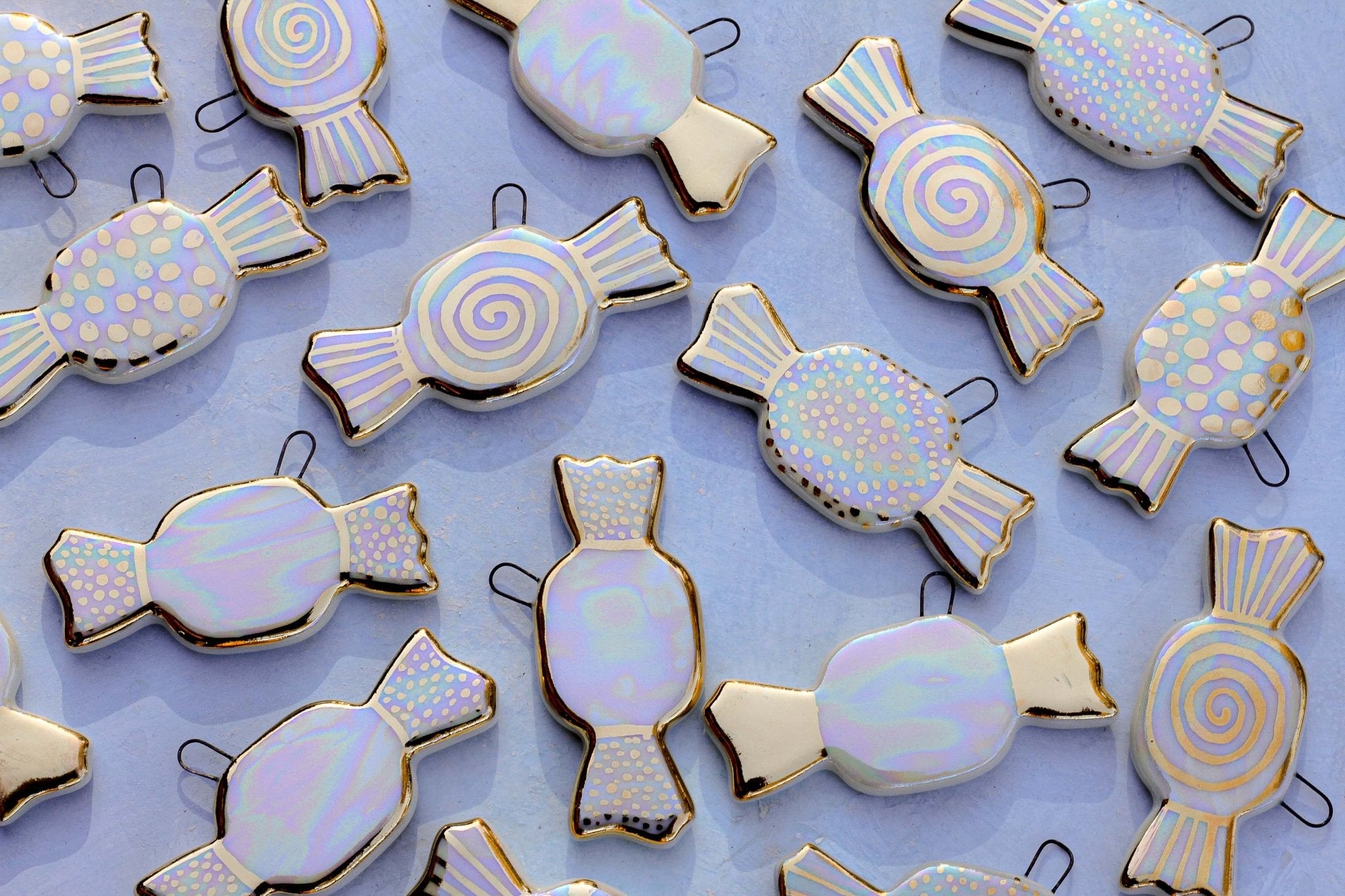 Candy ornament - Apricity Ceramics