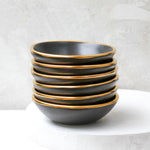 Charcoal Trinket Bowl - Apricity Ceramics