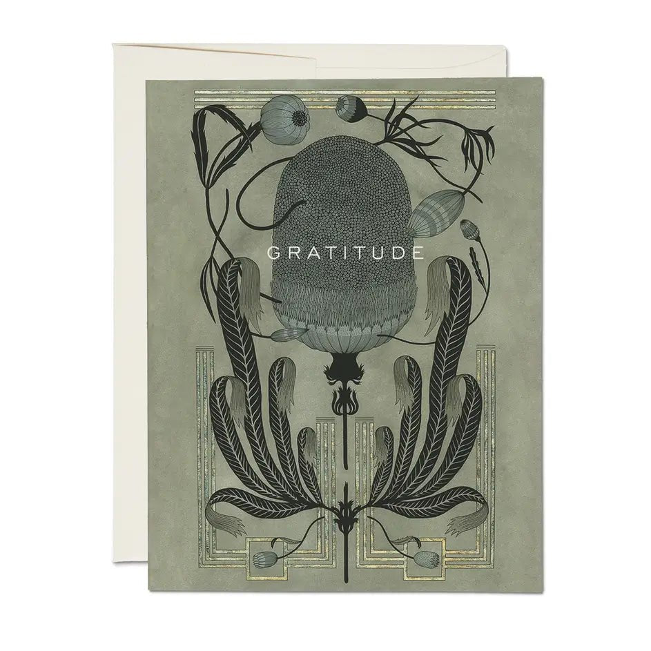 Deco Gratitude Card - Apricity Ceramics