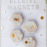 Drops of Honey Bee Magnets - Apricity Ceramics