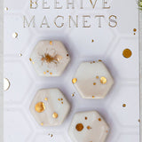 Drops of Honey Bee Magnets - Apricity Ceramics