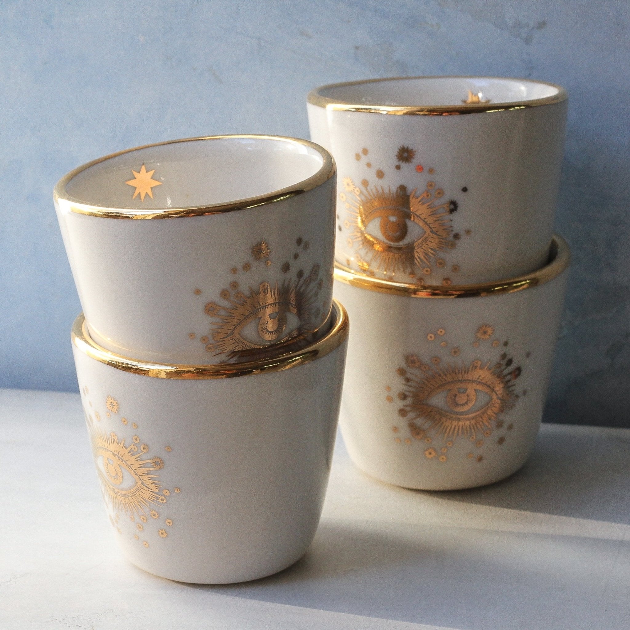 Eye Espresso Cup / Shot Glass - Apricity Ceramics