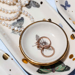 Golden Bee Trinket Dish - Apricity Ceramics