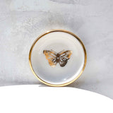 Golden Butterfly Trinket Dish - Apricity Ceramics