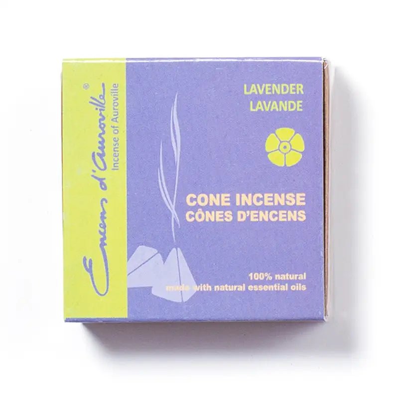 Lavender Cone Incense - Apricity Ceramics
