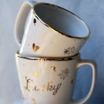 Lucky Ladybug Mug - Apricity Ceramics