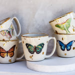 Luna Moth Mug - Apricity Ceramics