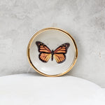 Monarch Butterfly Trinket Dish - Apricity Ceramics