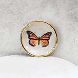 Monarch Butterfly Trinket Dish - Apricity Ceramics