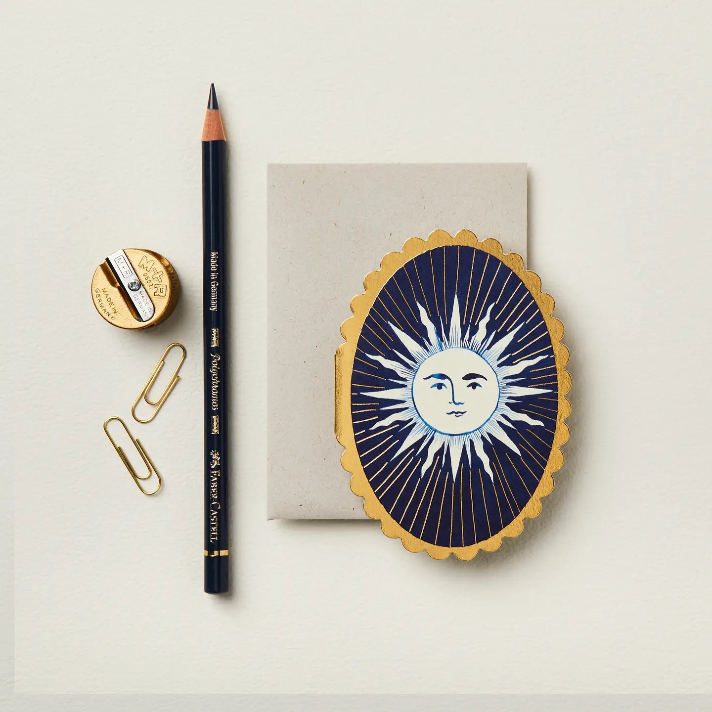 Moon Celestial Card - Apricity Ceramics