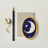 Moon Celestial Card - Apricity Ceramics