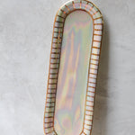 One of a Kind Iridescent Tray - Apricity Ceramics