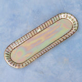 One of a Kind Iridescent Tray - Apricity Ceramics