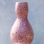 One of a Kind Purple Rosie Vase - Apricity Ceramics
