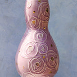 One of a Kind Purple Rosie Vase - Apricity Ceramics