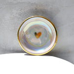 Opal Heart Trinket Dish - Apricity Ceramics