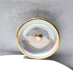 Opal Heart Trinket Dish - Apricity Ceramics