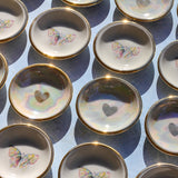 Opal Heart Trinket Dish - Apricity Ceramics