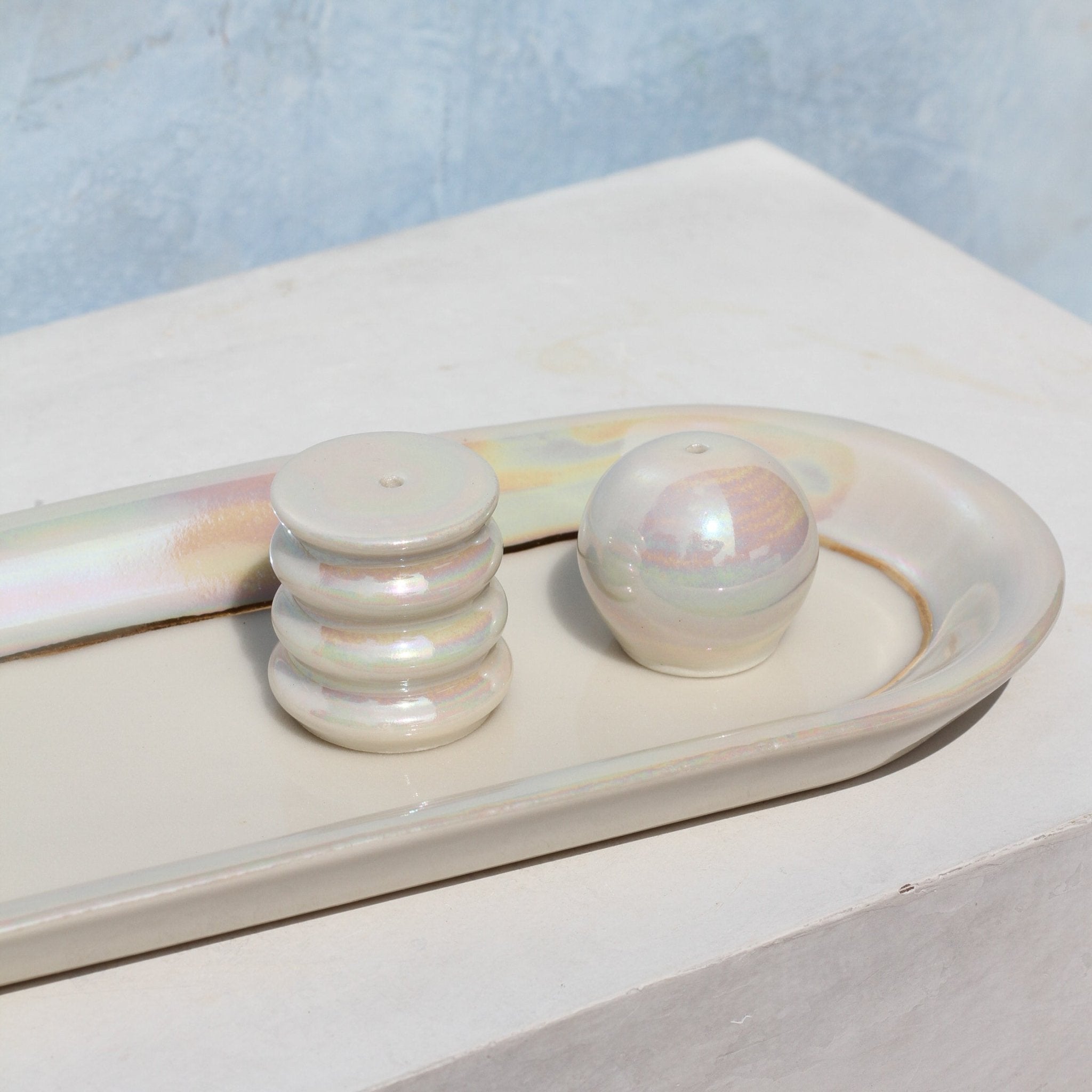 Opal Incense Holder - Apricity Ceramics