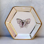 Pastel Butterfly Tray - Apricity Ceramics