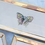 Pastel Butterfly Tray - Apricity Ceramics