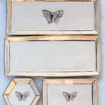 Pastel Butterfly Tray - Apricity Ceramics