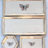 Pastel Butterfly Tray - Apricity Ceramics