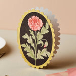 Rose Mini Card - Apricity Ceramics